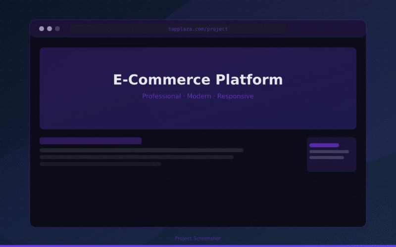 E-Commerce Platform
